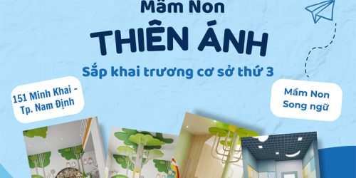 Thành phố Nam Định sắp có thêm 1 cơ sở Mầm Non Song Ngữ – Mầm Non Thiên Ánh Sky Light